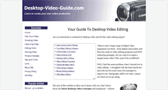 Desktop Screenshot of desktop-video-guide.com