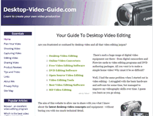 Tablet Screenshot of desktop-video-guide.com